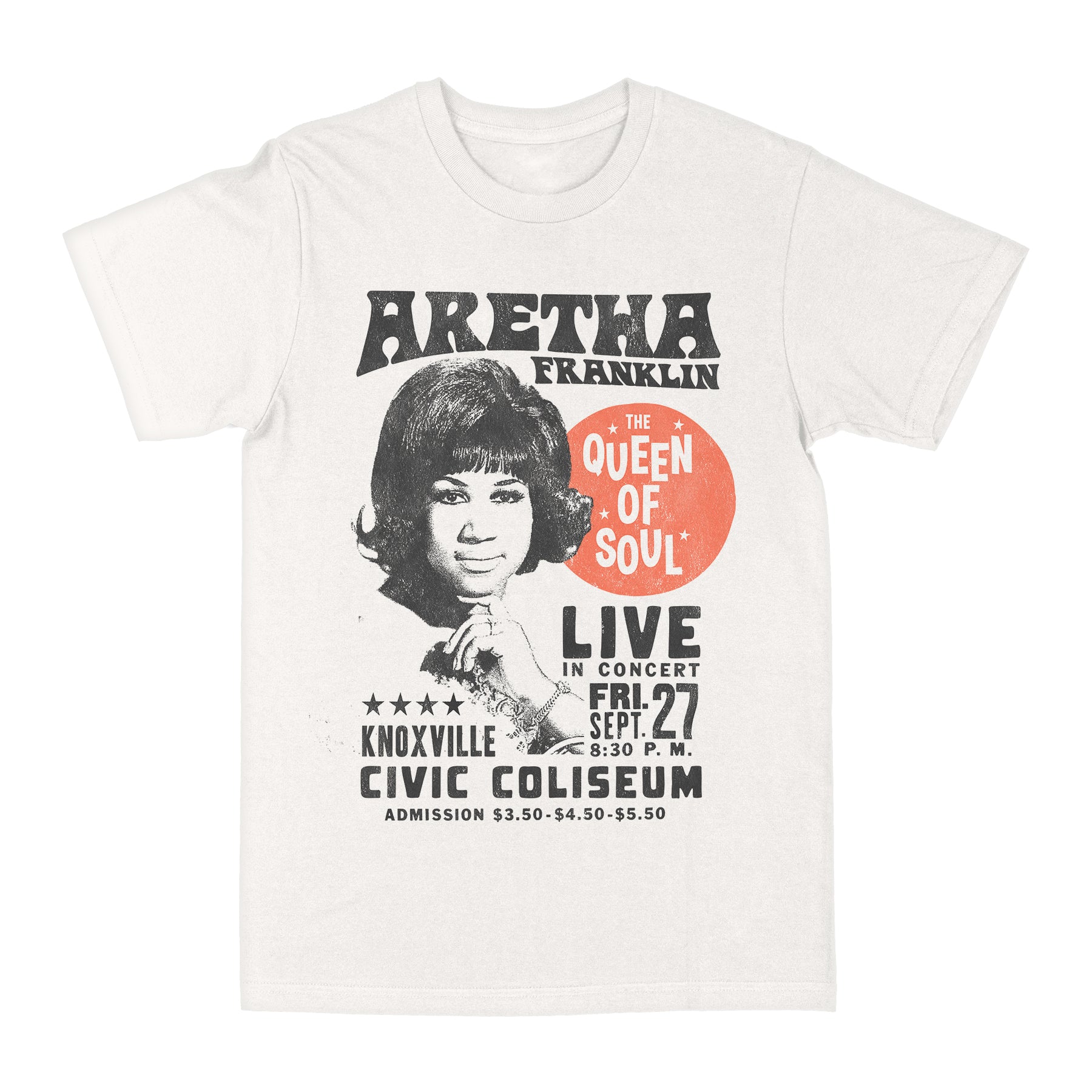 Aretha Franklin Vintage Poster T-shirt